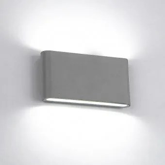 Aplica exterior 2 becuri LED 2X6W IP65 969LEDW12/GR ELMARK