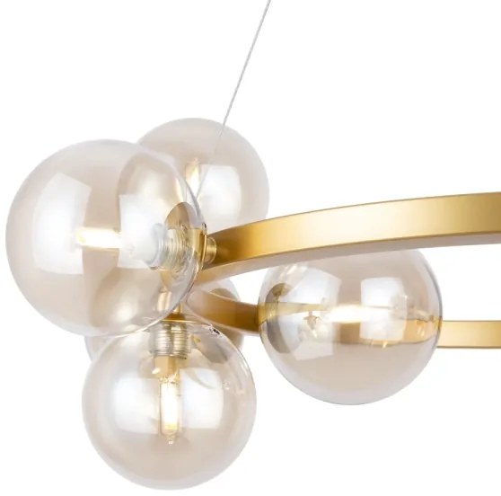 Lustră pe cablu Maytoni MOD545PL-11G DALLAS 11xG9/28W/230V alamă