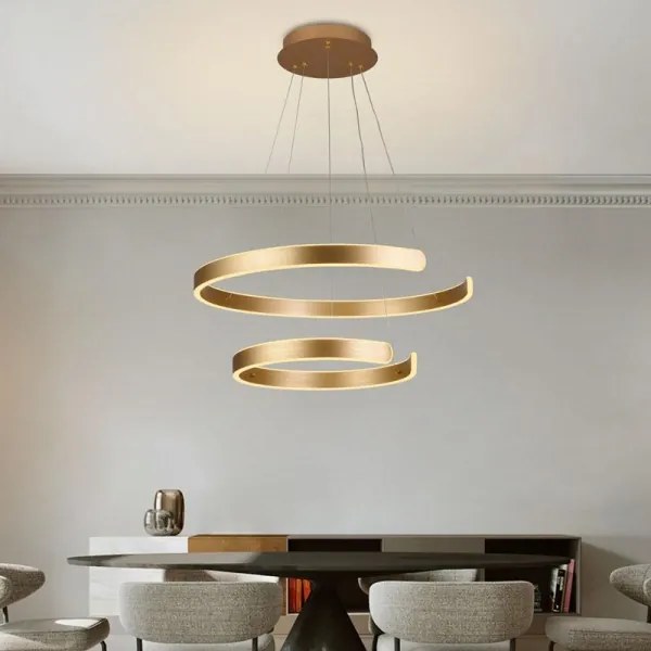 Lustră LED dimabilă pe cablu LED/120W/230V 3000-6500K + telecomandă