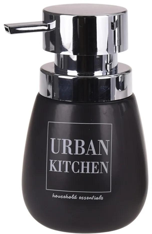 Dozator săpun lichid Urban kitchen, negru