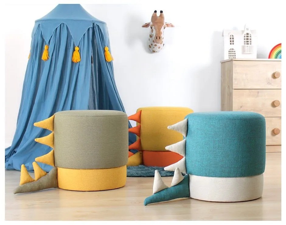 Puf de copii albastru Moouv – Artie