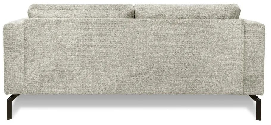 Canapea bej cu tapițerie din chenille 165 cm Gomero – Scandic