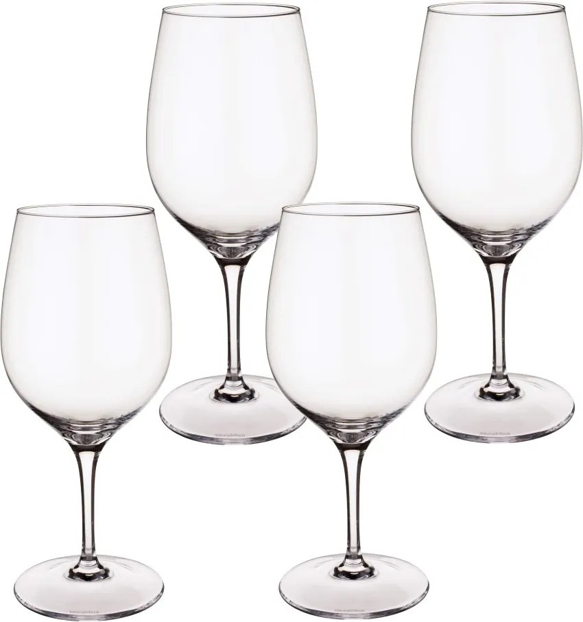 Set 4 pahare vin rosu Villeroy &amp; Boch Entree Goblet 198mm, 0,48 litri