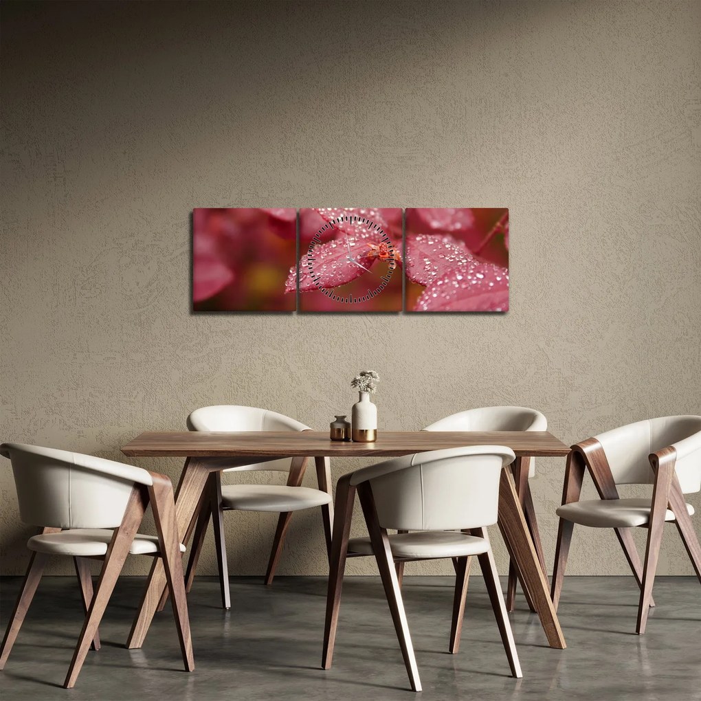 Tablou - Imagine macro a biletului (cu ceas) (90x30 cm)