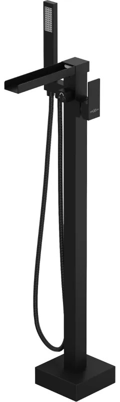 Baterie de cada freestanding Mexen Algar, neagră - 75733-70