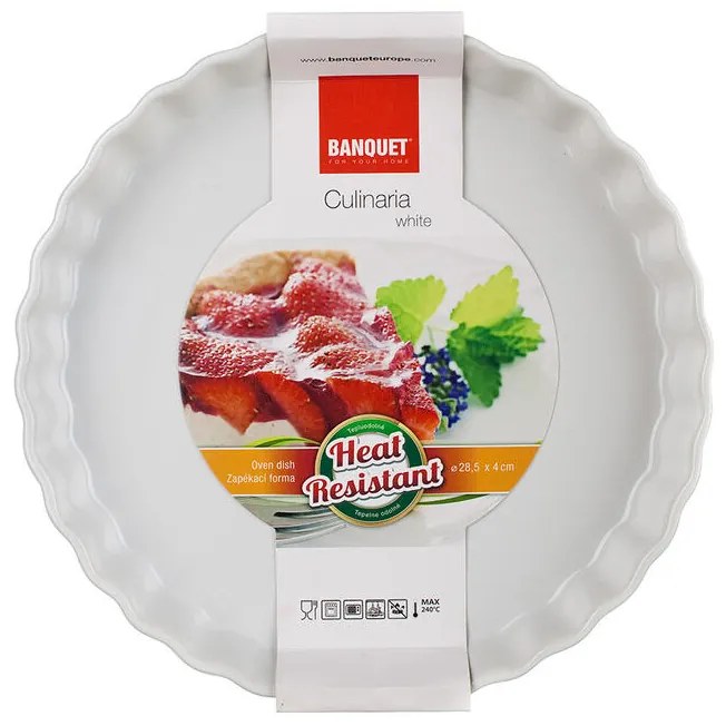 Formă de prăjitură CULINARIA White, 28,5 cm