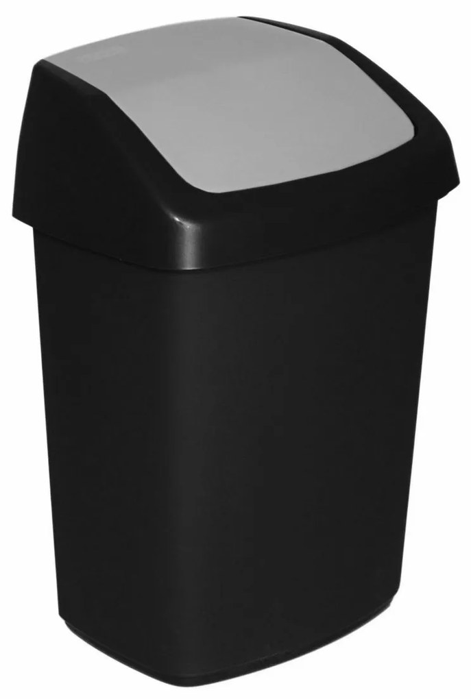 Coș de gunoi Curver Swing 25 L, negru