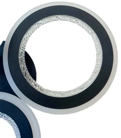 Lustră LED dimabilă aplicată LED/100W/230V 3000-6500K + telecomandă