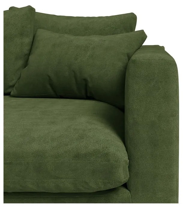 Colțar verde închis (cu colț pe partea stângă ) Comfy – Scandic