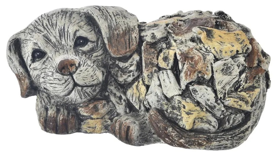 InDecor Câine din ceramică Ebi, 39 x 26 x 16 cm