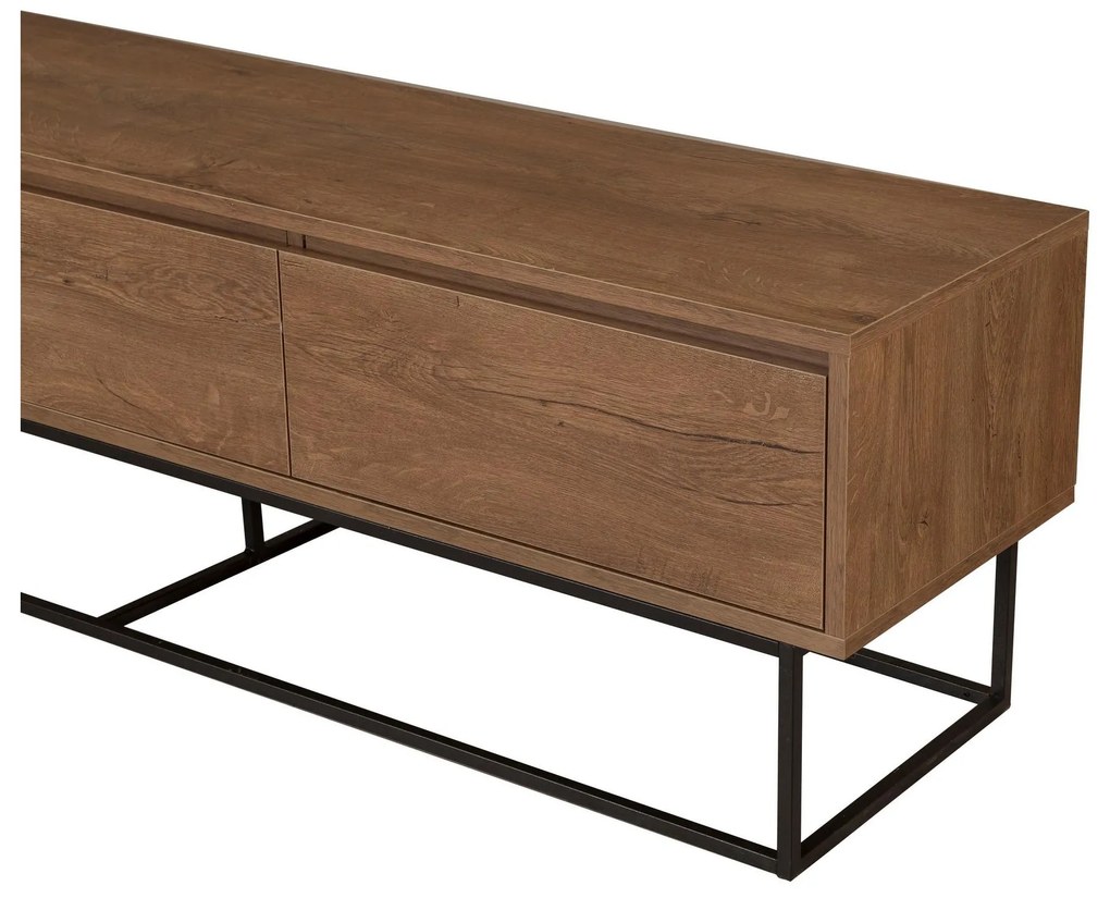 Set mobilier living Laxi 23 (nuc + negru). 1107126