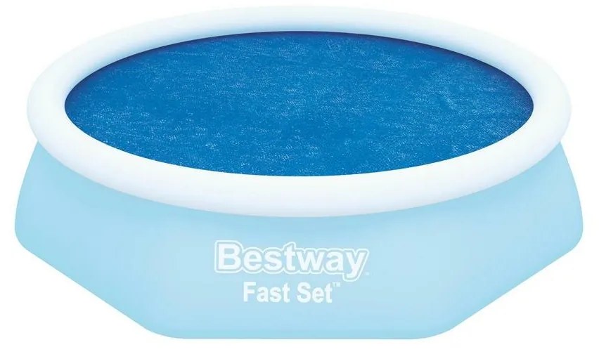 Prelată Bestway solară pentru piscină circulară, diam. 244 cm