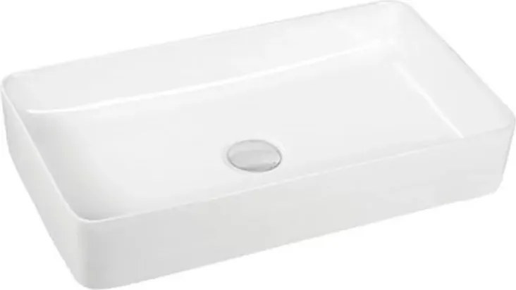 Lavoar pe blat Fluminia Lena alb 60 cm