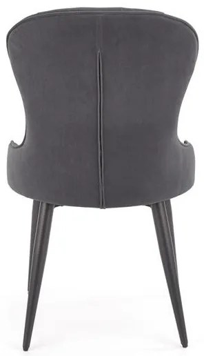 Set 6 scaune K366 velvet gri