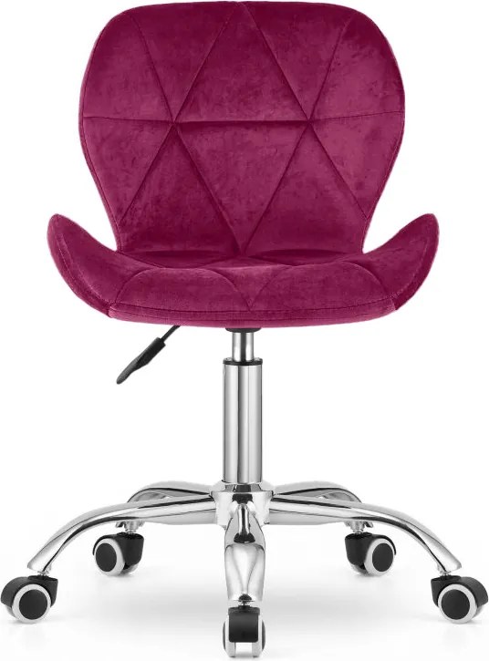 Promotie Scaun de birou visiniu AVOLA VELVET Calitatea II