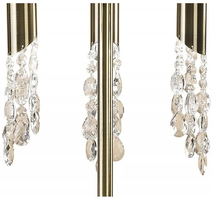 Lampadar elegant Tiffany alama antique/ abajur soft bronz