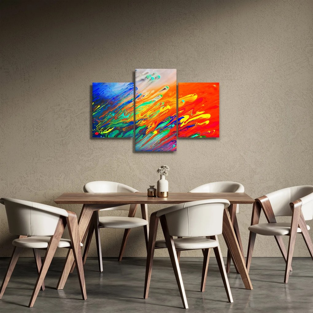 Tablou - Abstract colorat (90x60 cm)