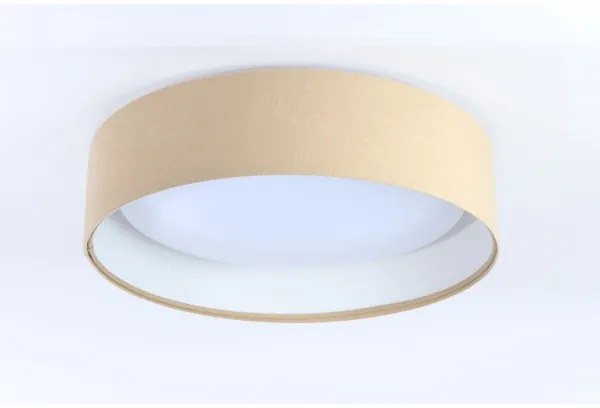 LED Plafonieră GALAXY 1xLED/24W/230V bej/ alb