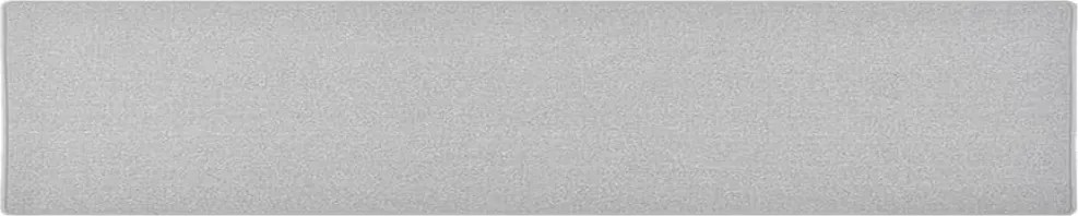 vidaXL Covor traversă, gri deschis, 80x400 cm
