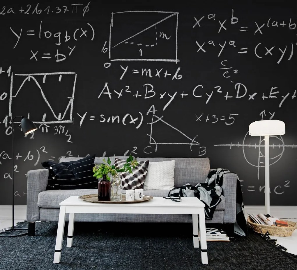 Fototapet, Black board, Rebel Walls