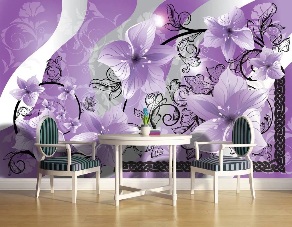 Fototapet - Flori (152,5x104 cm)