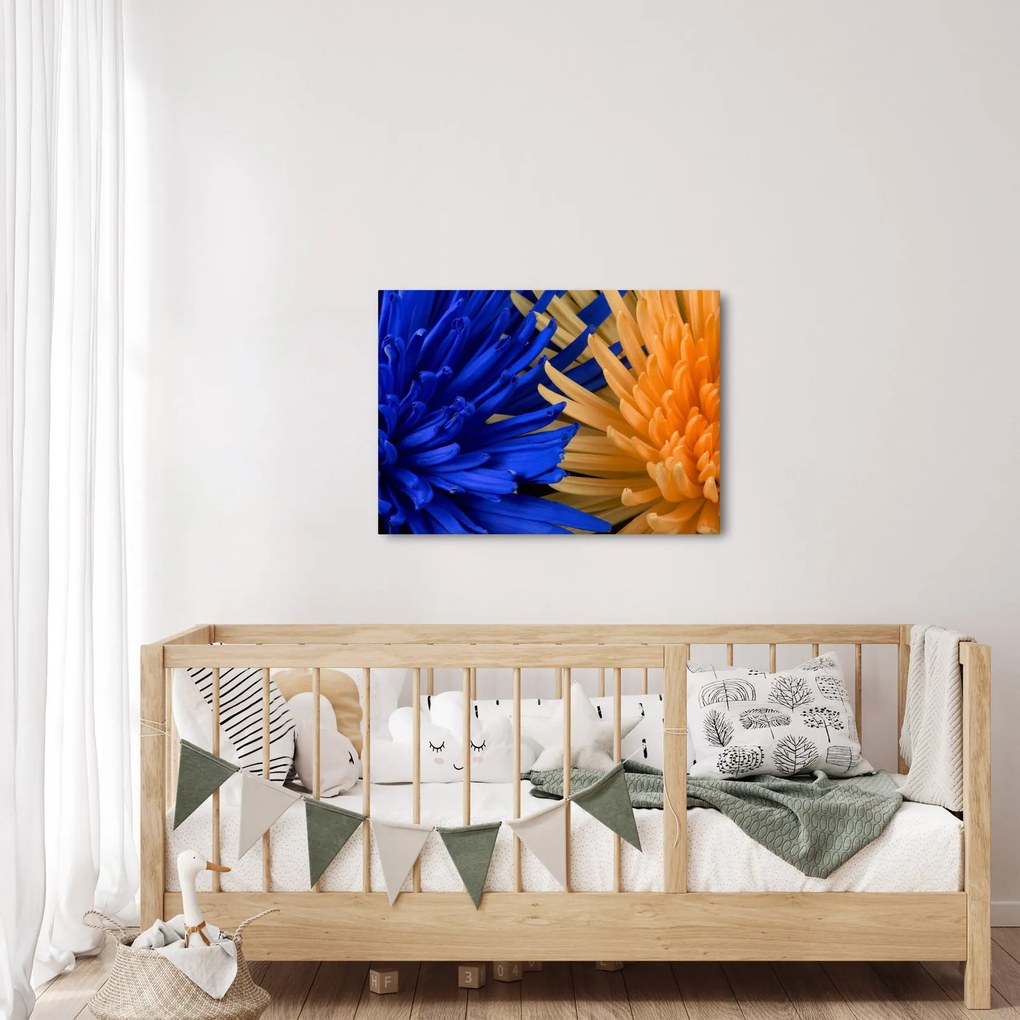 Tablou detailat cu flori (70x50 cm)