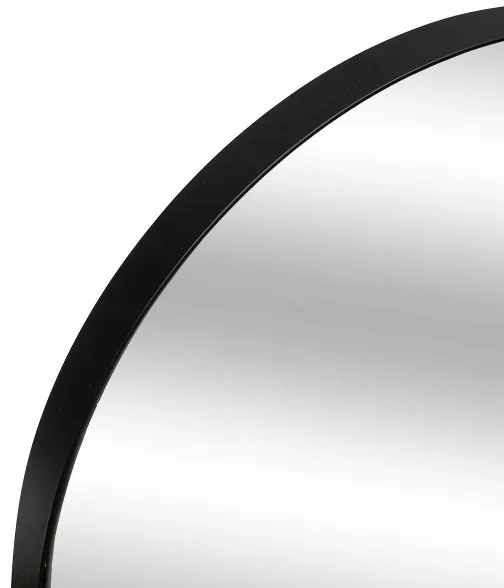 Oglindă de perete Atmosphera SELENA 112x40 cm negru