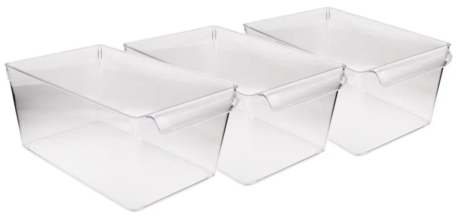 Organizator de frigider 3 buc. din plastic – Hermia