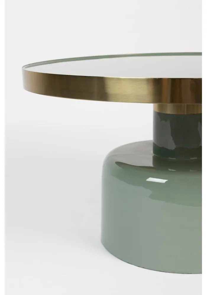 Măsuță auxiliară rotundă din metal ø 60 cm Glam – Zuiver