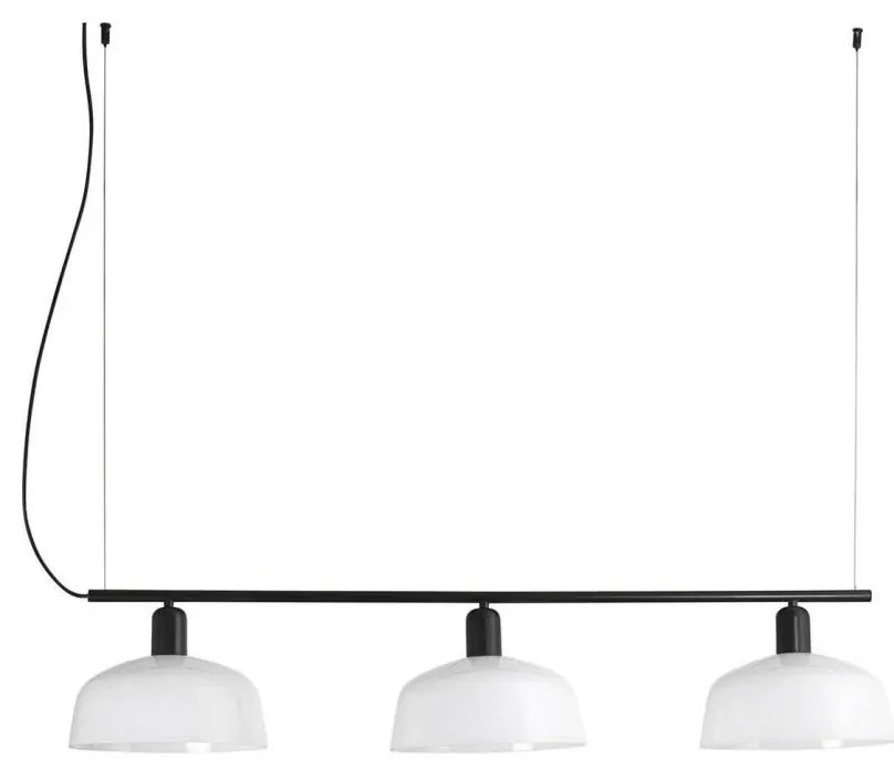 Lustra suspendata design modern TATAWIN alb