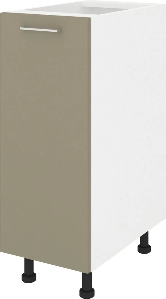 Corp Baza Lecce, 1 Usa, Taupe/Alb, 30 x 50 x 80 cm