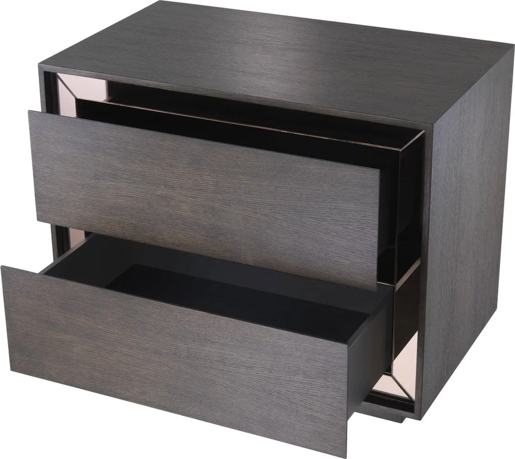 Noptiera design elegant LUX Cabas, cafeniu-Mocha 114222 HZ