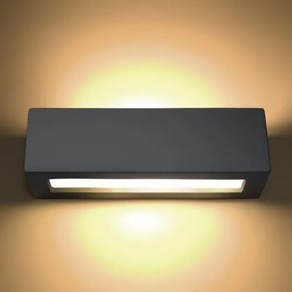 Aplică VEGA 1xE27/60W/230V gri