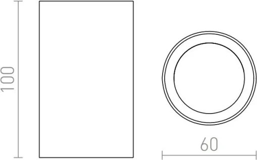 Spot GAYA 1xGU10/35W/230V alb RED-Design Rendl-R12667