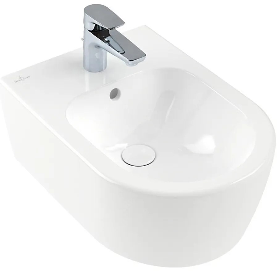 Villeroy & Boch 54050001 - Bideu suspendat AVENTO ceramică/alb