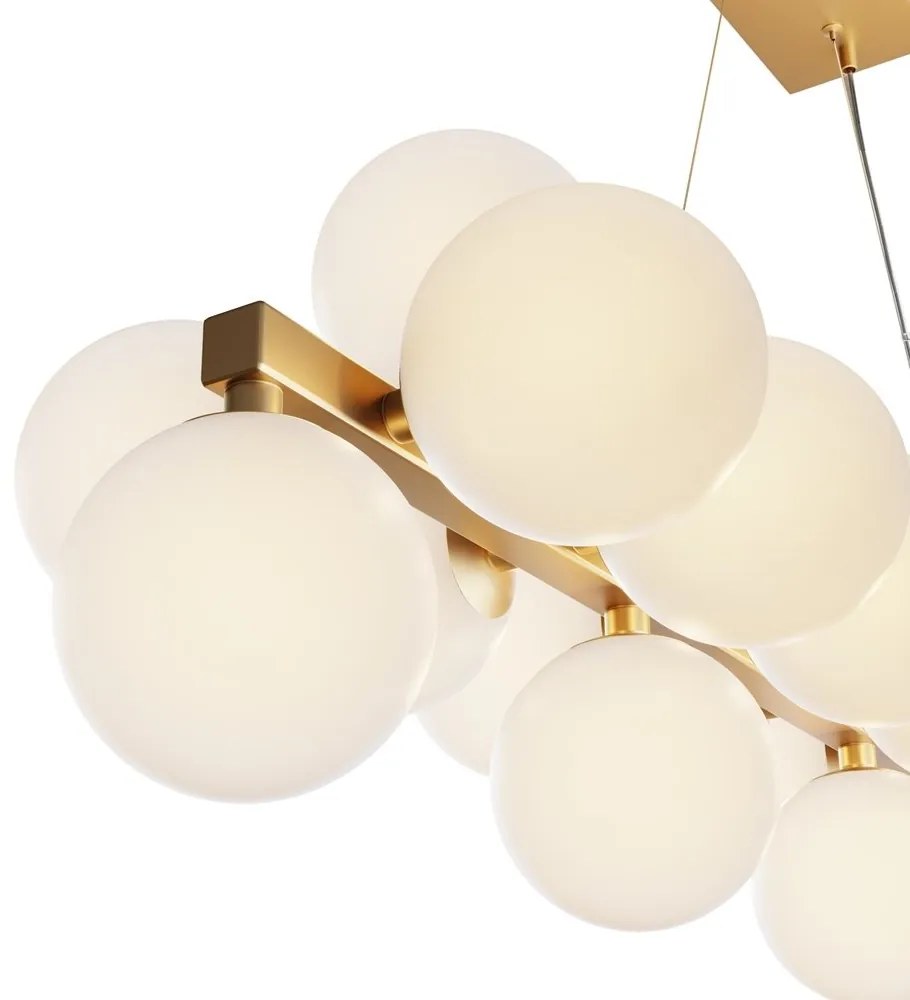 Lustra moderna design deosebit cu 25 de surse de lumina Dallas alama