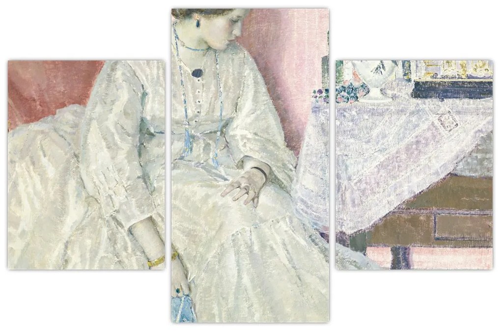 Tablou - Frederick Carl Frieseke, Memories, reproducere (90x60 cm)