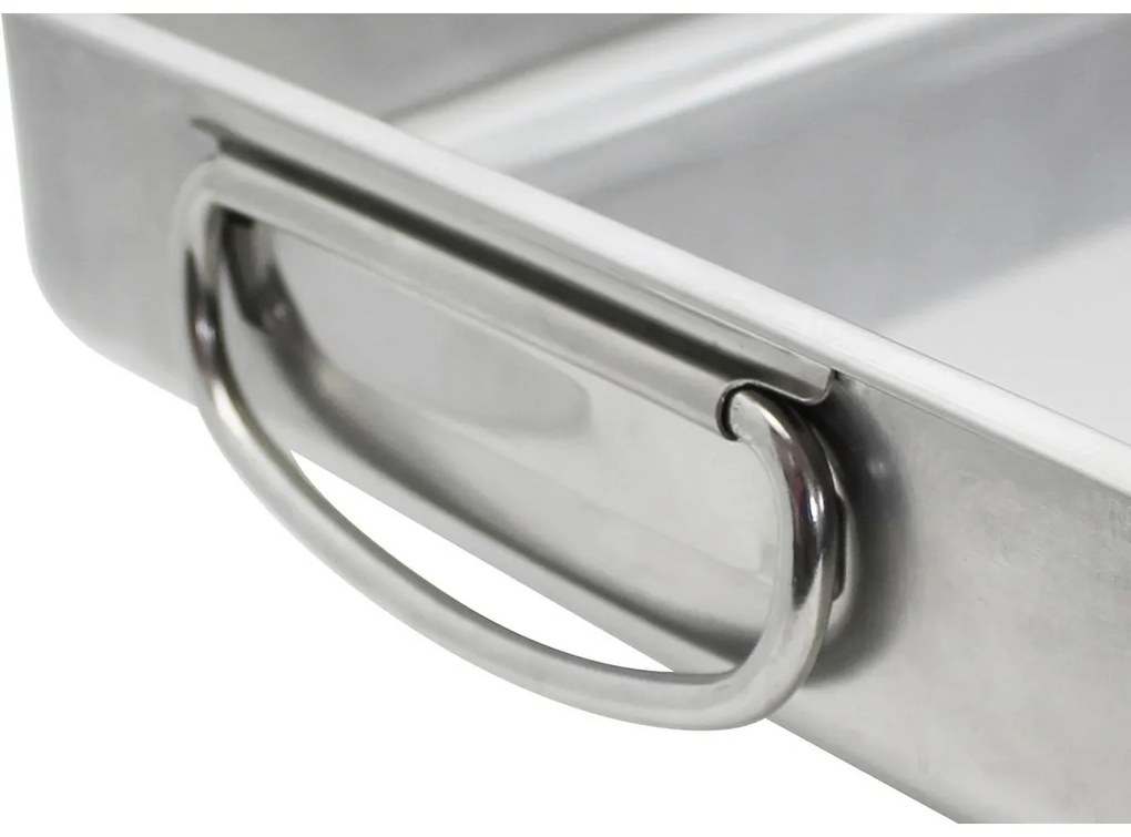 Elo 53435 Basic Tigaie din oțel inoxidabil 34 x 24x 5,5 cm