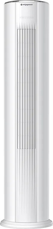 Aparat de aer condiționat de tip coloană Nippon NPC-24MCFL, 24.000 BTU, 45 m², A++/A+, R-32, alb