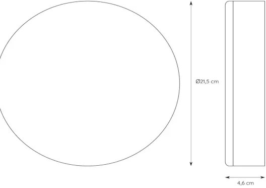 Plafonieră LED încastrată dimabilă 2 în 1 CERES 30W/230V IP44 albă Lucide 28112/30/31