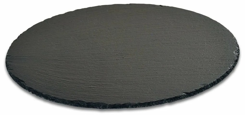 Kesper 38112 Tava de servire din ardezie, diametru35,5 cm