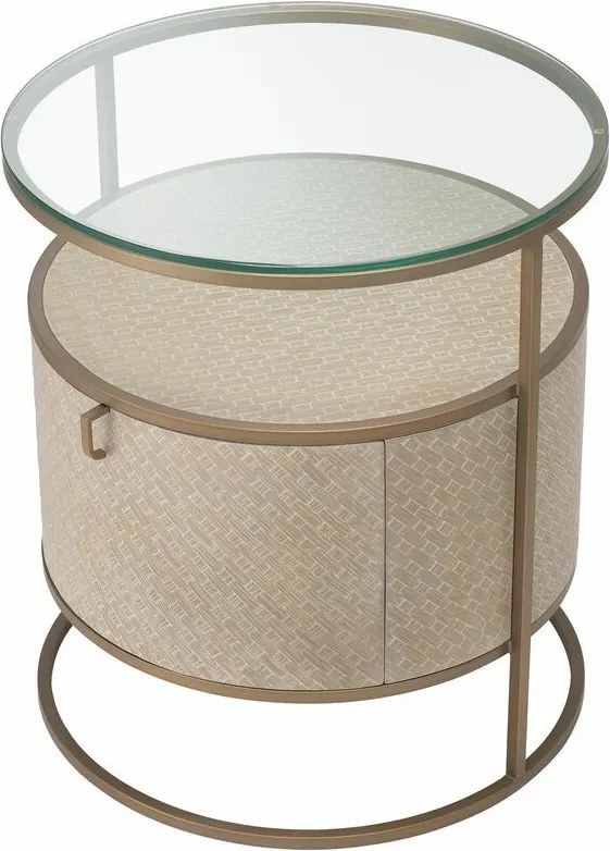 Noptiera/ Masuta laterala design LUX Napa Valley stejar albit 114776 HZ