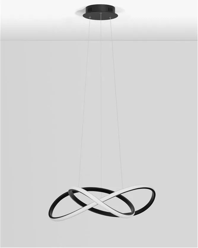 Lustra LED suspendata design modern AMARA 56cm