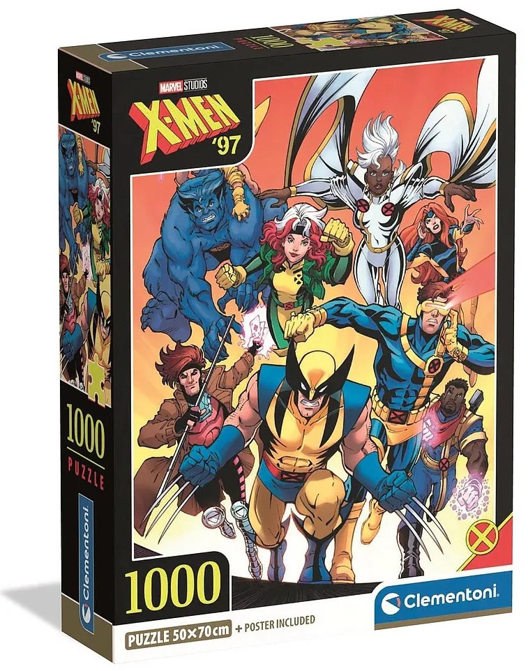 Colorat X-men puzzle Compact 1000 de piese Clementoni