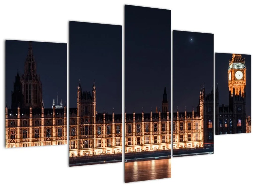 Tablou cu Big Ben din Londra (150x105 cm)