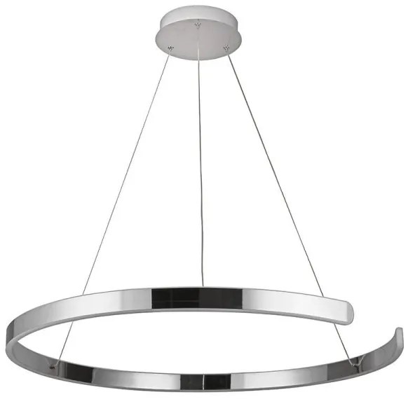 Lustră LED dimabilă pe cablu LED/100W/230V 3000-6500K + telecomandă