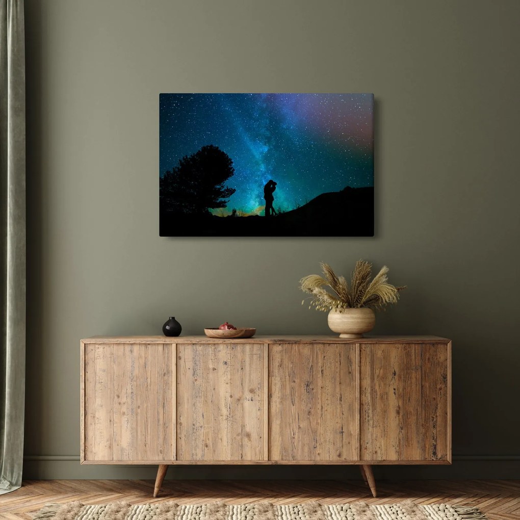 Tablou - Întâlnire sub stele (90x60 cm)