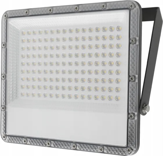 Proiector LED exterior 100 W, 230 V, 4500 K, IP65, gri