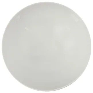 Set de veselă, 24 de piese, porțelan, alb/albastru