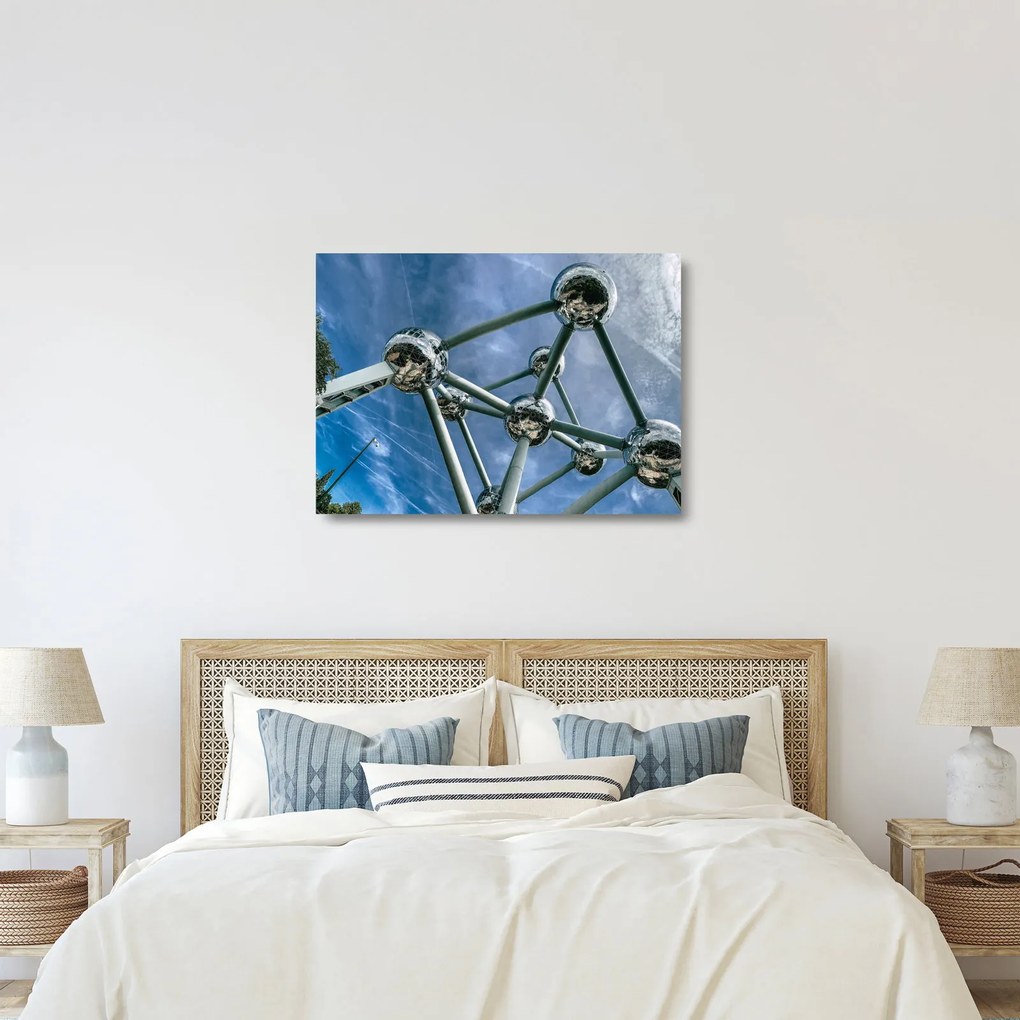 Tablou- atomium la Bruxelles (70x50 cm)
